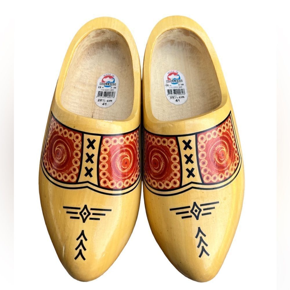 Holland Wood Clogs Shoes